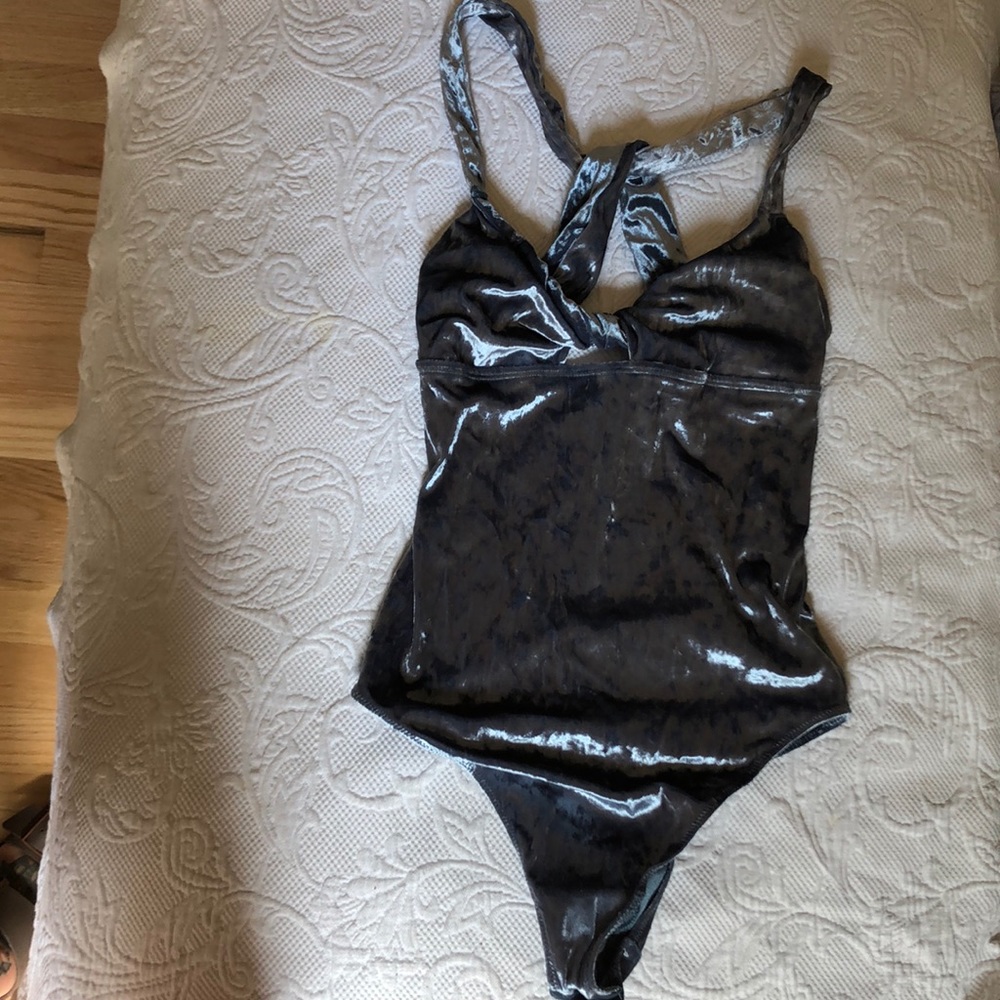 Aerie velvet bodysuit